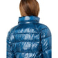 Short Puffer with Faux Fur Trim Hood Jacket M425739QZ