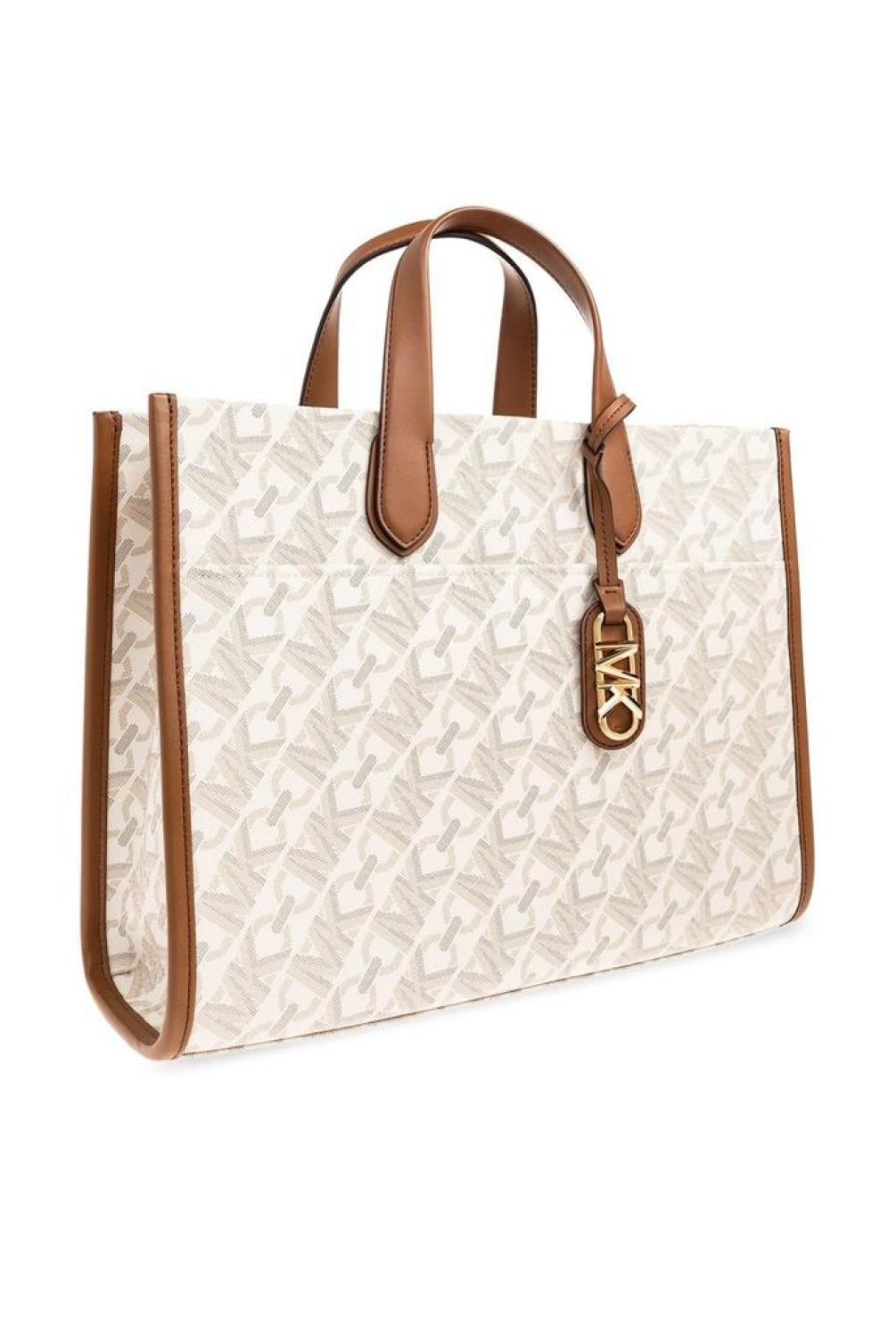 Michael Michael Kors Gigi Large Empire Signature Logo Tote Bag