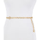 Women's MK Logo Metal Chain Belt