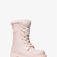 Montaigne Faux Shearling-Lined PVC Rain Boot