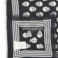 Alexander mcqueen biker skull scarf