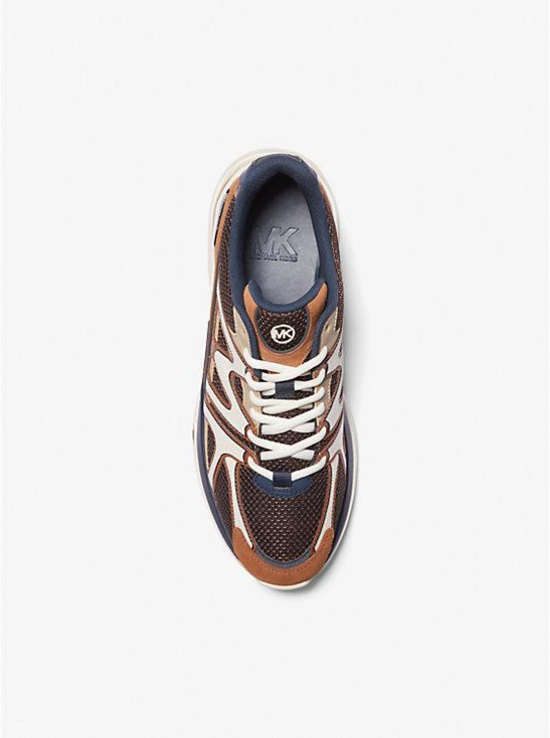 Kit Extreme Mesh and Faux Suede Trainer