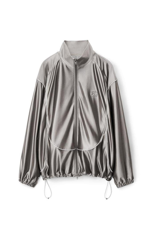 Track Pants In Satin Faille Jersey