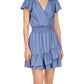 Womens Ruffled Short Mini Dress