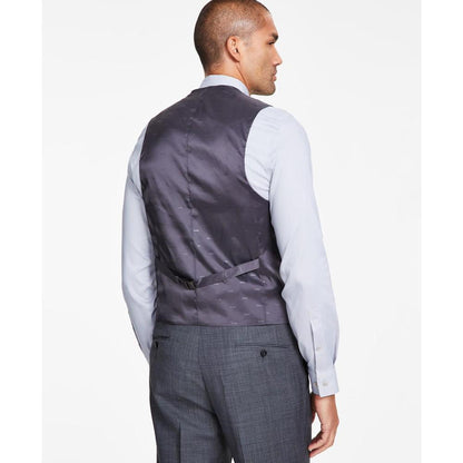 Men's Classic-Fit Stretch Wool Suit Vest