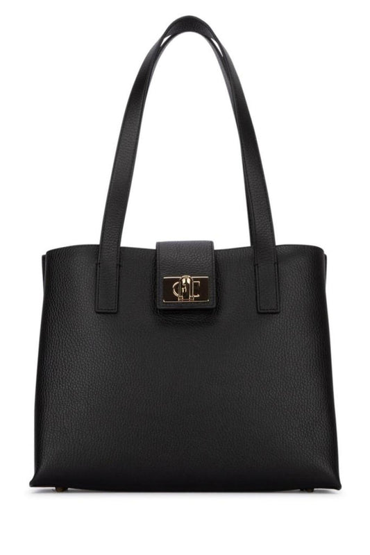 Furla Logo-Buckle Detailed Tote Bag