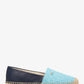 Kendrick Logo and Leather Slip-On Espadrille