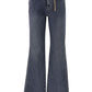 Michael Michael Kors Belted Flared Jeans