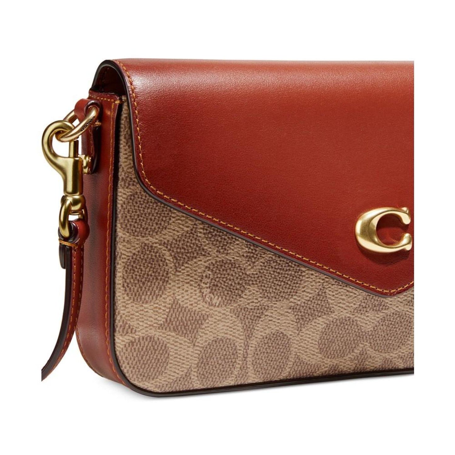 Signature Coated Canvas Wyn Crossbody with Removable Card Case