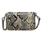 The Snake-Embossed Leather J Marc Mini Shoulder Bag