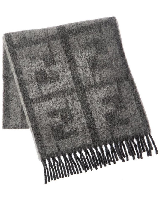 FENDI Alpaca & Wool-Blend Scarf