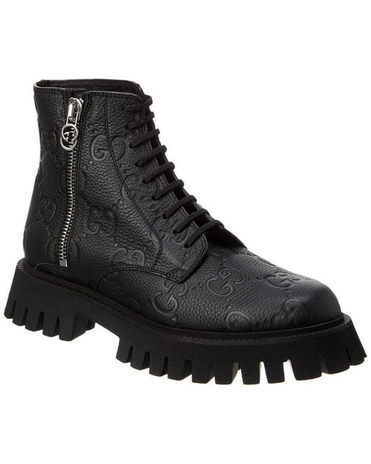 Gucci GG Leather Boot