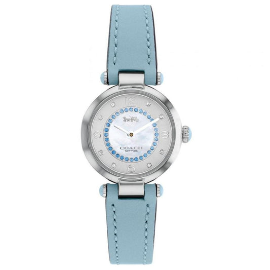 Coach Women's Cary Silver mother of pearl Dial Watch
