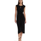 Stretch Jersey Tie-Front Dress