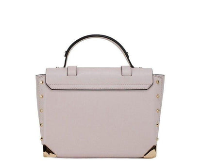 Michael Kors Manhattan Medium Powder Blush Leather Top Handle Satchel Women's Handbag