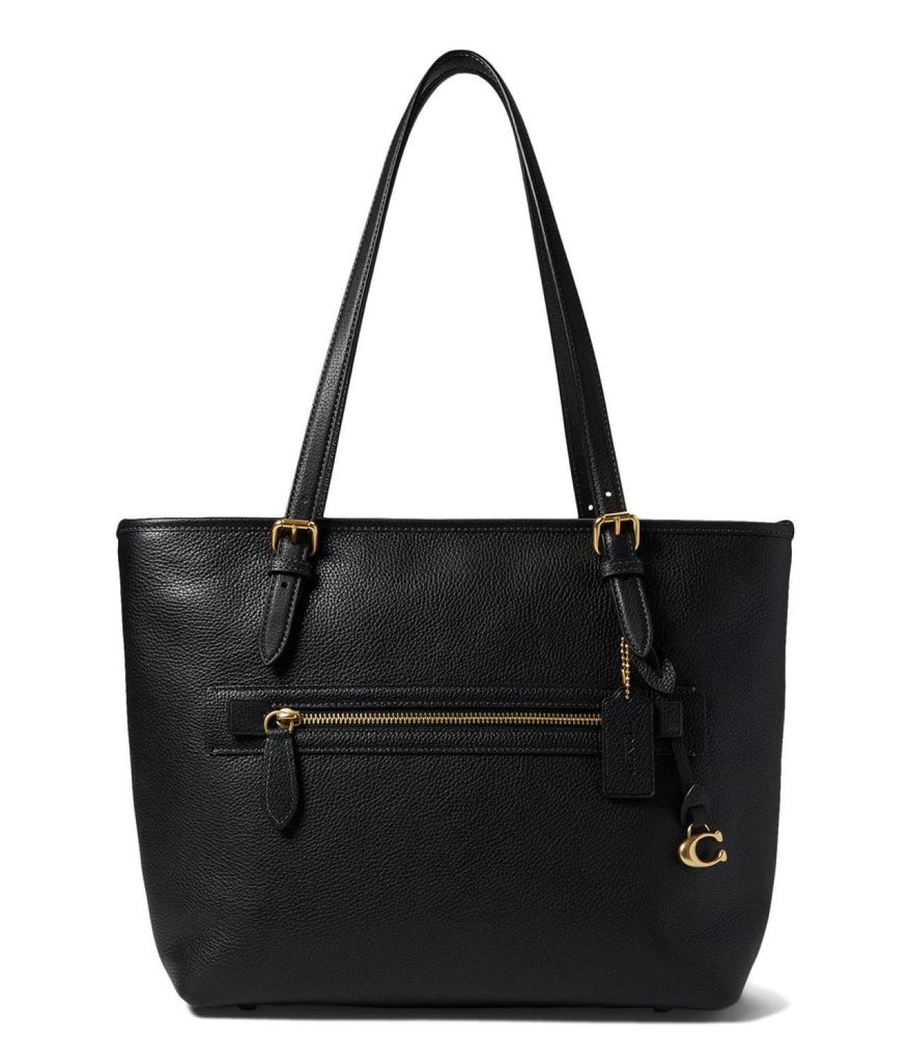 Polished Pebble Leather Taylor Tote