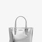 Jet Set Travel Extra-Small Metallic Top-Zip Tote Bag