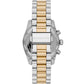 Women's Lexington Chronograph Two-Tone Stainless Steel Bracelet Watch 38mm