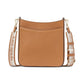Hudson Small Pebbled Leather Messenger Crossbody