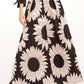 Anova Skirt In Silver Bloom