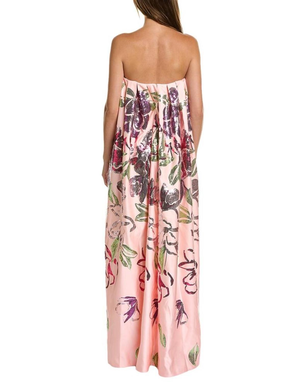 Marchesa Notte Sequin Gown