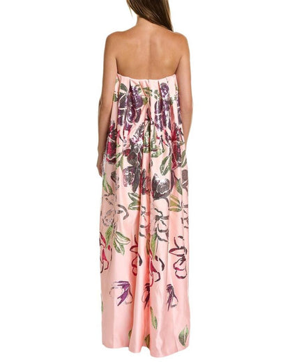 Marchesa Notte Sequin Gown