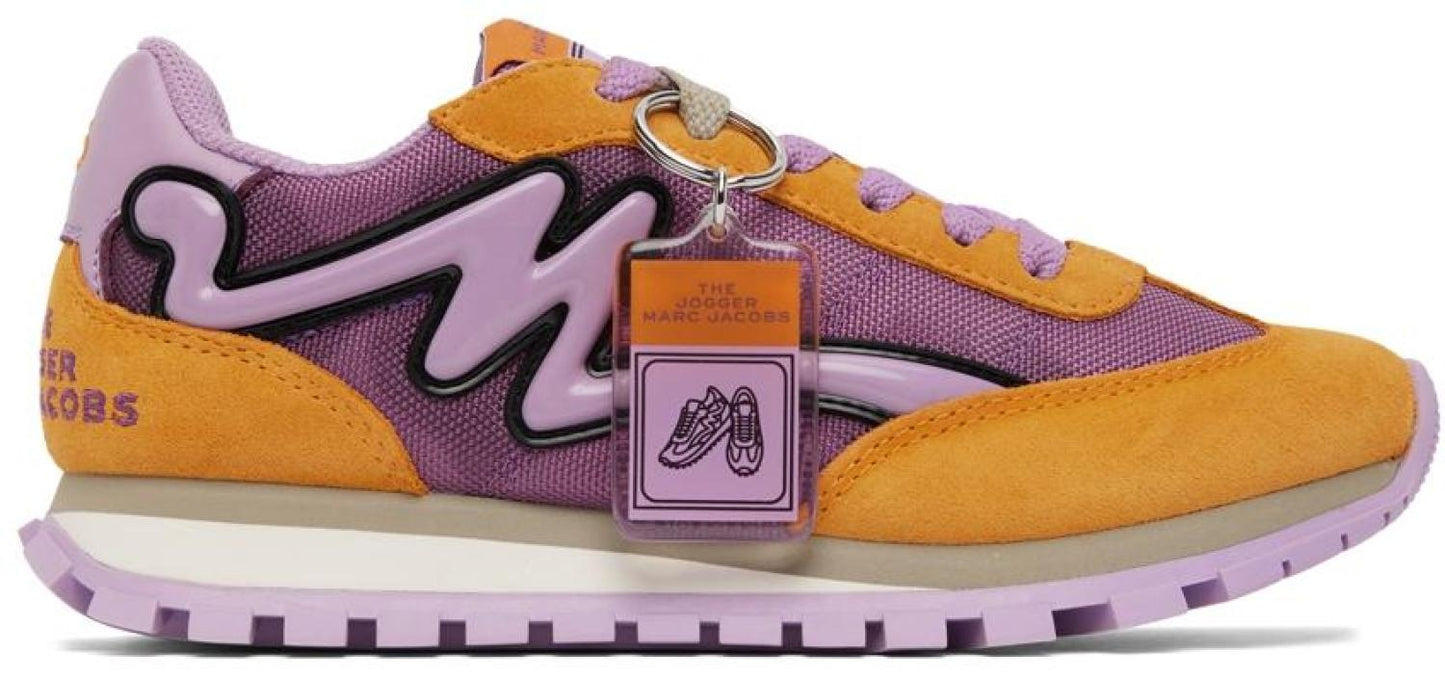 Purple & Orange 'The Jogger' Sneakers