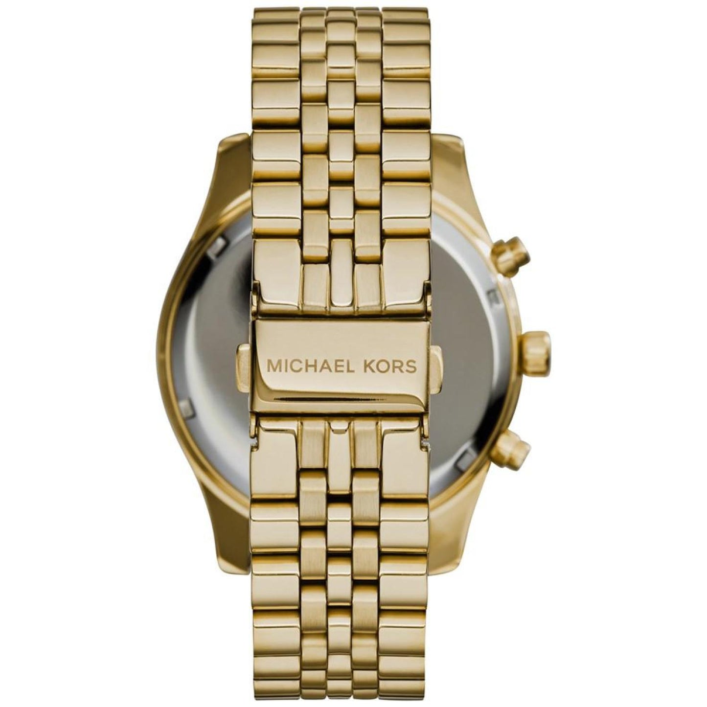 Men's Chronograph Lexington Gold-Tone Stainless Steel Bracelet Watch 45mm MK8286