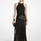 Double Faced Wool Fringed Dress