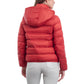 Women's Hooded Packable Bomber Puffer Coat