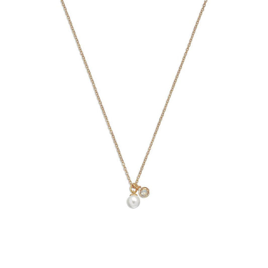 Pearl Charm Pendant Necklace
