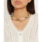 Two-Tone Signature Resin Collar Necklace