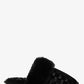 Tula Logo Embossed Velvet Slipper