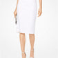Double Crepe-Sablé Pencil Skirt