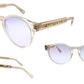 Chloe CE753S Peach Round Sunglasses