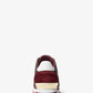 Billie Leather and Signature Logo Trainer