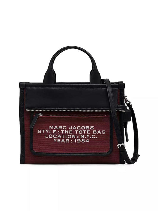 The Medium Inside-Out Jacquard Tote Bag