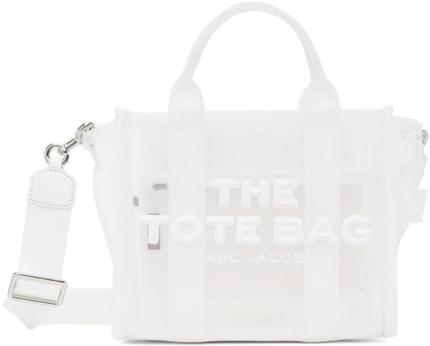 White 'The Mesh Small' Tote