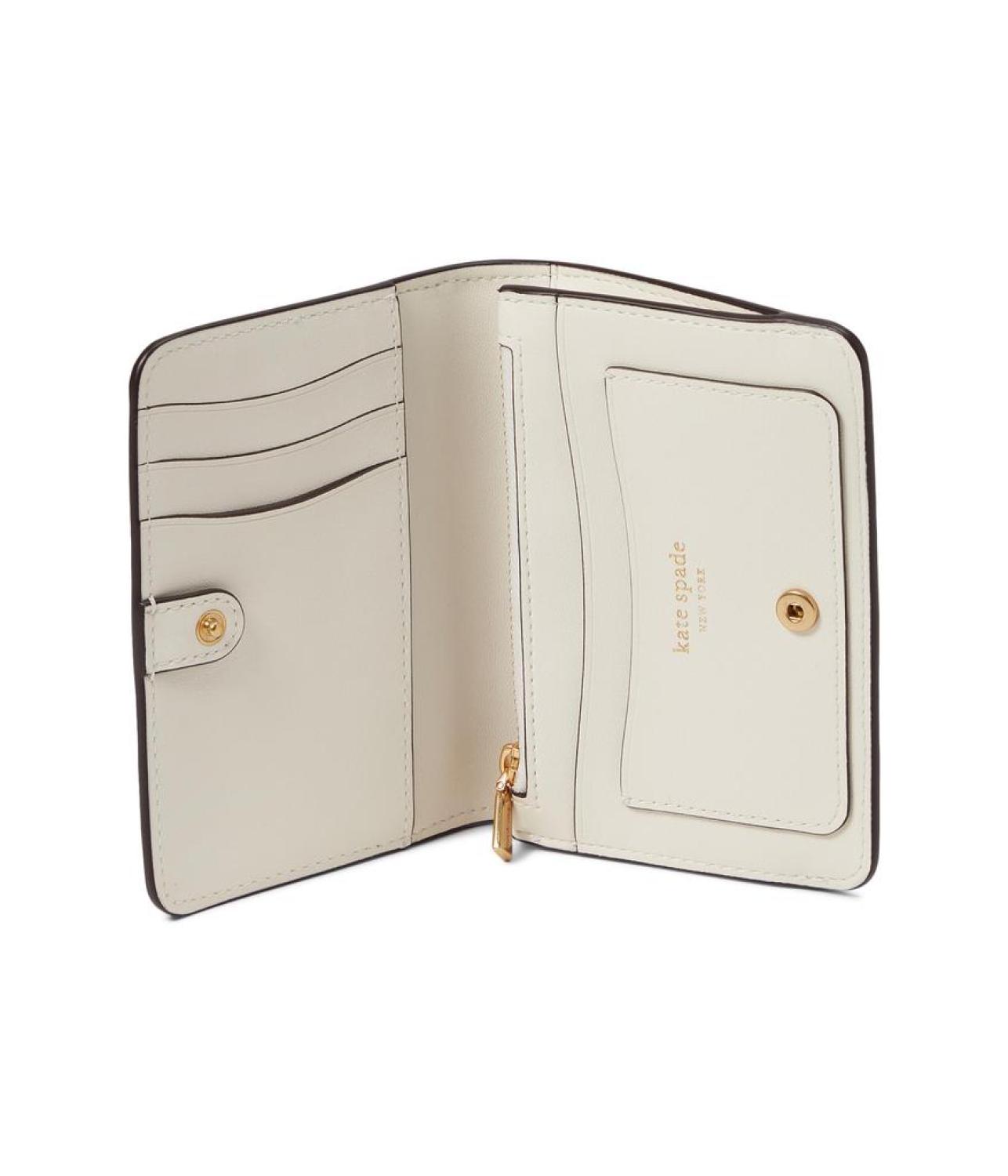 Ava Pebbled Leather Bifold Card Case