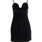 Michael Michael Kors Velvet Sleeveless Mini Dress