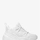 Nick Snake Embossed Leather Trainer