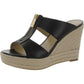 Bradley  Womens Slip On Espadrilles Mule Sandals