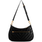 Jania Top Zip Small Quilted Shoulder Bag