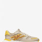 Dax Logo and Leather Trainer