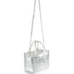 The Metallic Leather Small Tote Bag