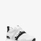 Teddi Perforated Leather Trainer