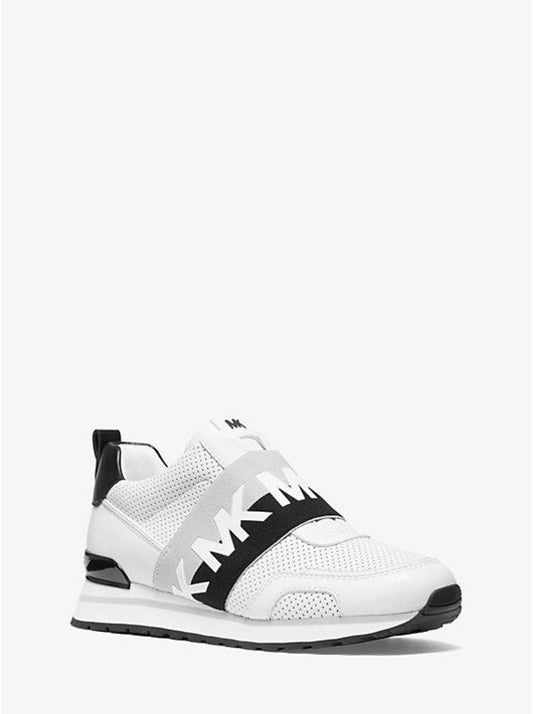 Teddi Perforated Leather Trainer