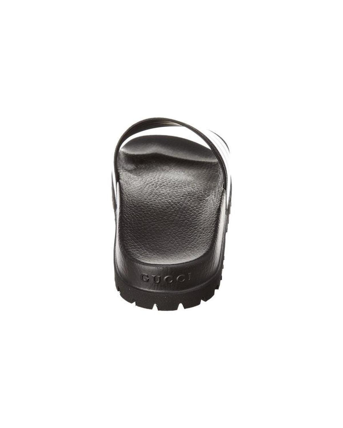 Gucci Web Rubber Slide