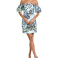 Marchesa Notte Sequin Mini Dress