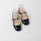 Women's Mary Jane Slingback Pumps Shoes In Black